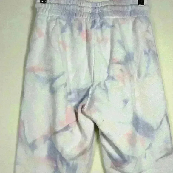 ARITZIA Tie Dye Jogger Sweatpants White Purple Pink Drawstring Lounge Women XS - Picture 9 of 9